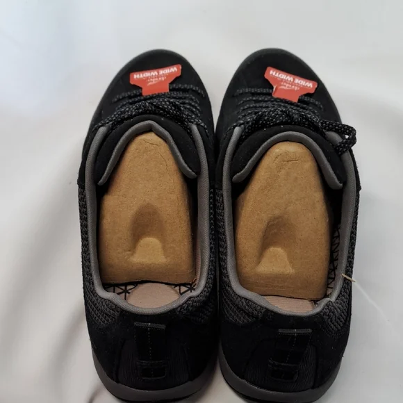 Dansko Paisley Waterproof Women's Black Wide Width Sneakers - Picture 4 of 10